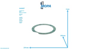 GASKET - 5600980380 suitable for MTU engines GASKET - 5600980380 suitable for MTU engines