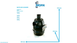 OELBADLUFTFILTER - 03374040 passend für Deutz Motoren
