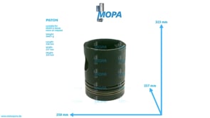 PISTON - 12283948 suitable for MWM & Deutz engines