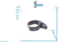 CLAMP - 01175568 suitable for Deutz engines