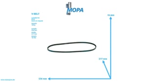 V-BELT - 207753313005 suitable for MTU engines