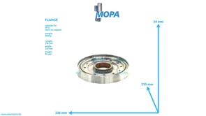 FLANSCH - 5070820845 passend für MTU Motoren