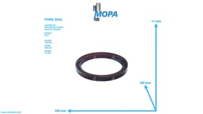 TORIC SEAL - 1543908 suitable for Volvo/Volvo Penta engines