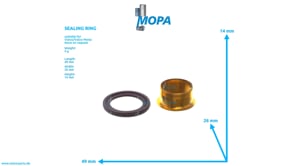 DICHTRING - 422415 passend für Volvo/Volvo Penta Motoren