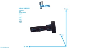 HOLLOW SCREW - 4449900063 suitable for MTU engines