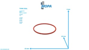 TORIC SEAL - 700429056001 suitable for MTU engines TORIC SEAL - 700429056001 suitable for MTU engines