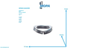 SPRING WASHER - 912006010000 suitable for MTU engines