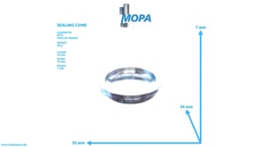 SEALING CONE - 915005025002 suitable for MTU engines