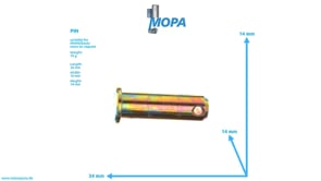 PIN - 01114691 suitable for MWM & Deutz engines