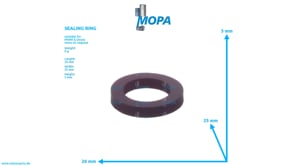 DICHTRING - 01222736 passend für MWM & Deutz Motoren