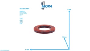 SEALING RING - 02135104 suitable for MWM & Deutz engines