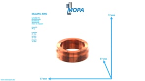 SEALING RING - 04070569 suitable for MWM & Deutz engines