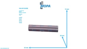 VALVE GUIDE - 04606893 passend für Deutz Motoren
