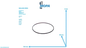 SEALING RING - 12154530 suitable for Deutz engines