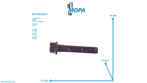 BIG END BOLT - 12850013 suitable for Deutz engines