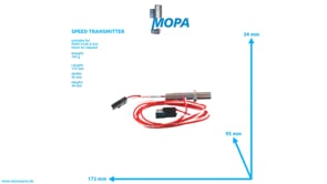 SPEED TRANSMITTER - 51271207032 suitable for MAN D engines