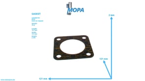 GASKET - 5602041280 suitable for MTU engines