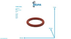 TORIC SEAL - 700429020003 suitable for MTU engines TORIC SEAL - 700429020003 suitable for MTU engines