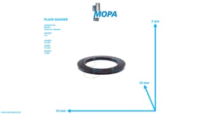 PLAIN WASHER - 01218426 suitable for Deutz engines