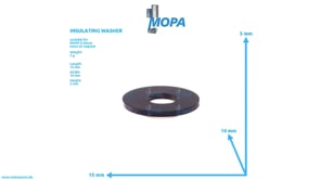 ISOLIERSCHEIBE - 01304276 passend für MWM & Deutz Motoren