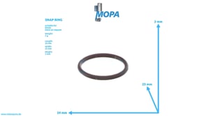 SNAP RING - 01319045 suitable for Deutz engines SNAP RING - 01319045 suitable for Deutz engines