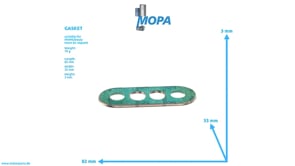 GASKET - 02283650 suitable for MWM & Deutz engines