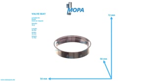 VALVE SEAT - 02427782 suitable for Deutz engines