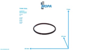 TORIC SEAL - 06569390071 suitable for MAN D engines