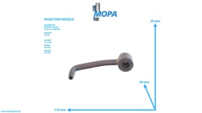 INJECTION NOZZLE - 12032981 suitable for MWM & Deutz engines