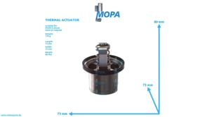 THERMOSTATEINSATZ - 12277037 passend für MWM & Deutz Motoren
