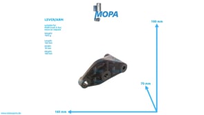 LEVER/ARM - 51958050007 suitable for MAN D-engines