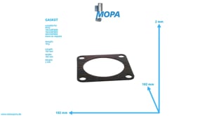DICHTUNG - 5612041080 passend für MTU Motoren