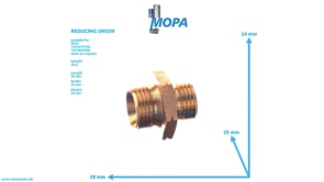REDUCING UNION - 915007010008 suitable for MTU engines REDUCING UNION - 915007010008 suitable for MTU engines