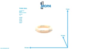 TORIC SEAL - 01165982 suitable for Deutz engines