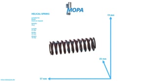 HELICAL SPRING - 12155152 suitable for Deutz engines