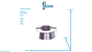 VALVE COLLET - 03312050 suitable for MWM & Deutz engines