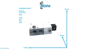 SOLENOID VALVE - 12072648 suitable for MWM & Deutz engines