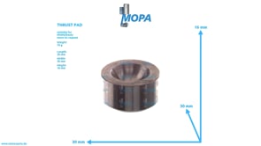 THRUST PAD - 12170806 suitable for MWM & Deutz engines