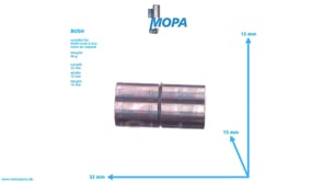 BUSH - 51917010942 suitable for MAN D-engines