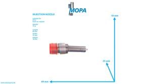 INJECTION NOZZLE - 0030176212 suitable for MTU engines INJECTION NOZZLE - 0030176212 suitable for MTU engines