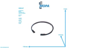 CIRCLIP - 01107863 suitable for Deutz engines