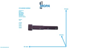 CYLINDER SCREW - 01137283 suitable for Deutz engines