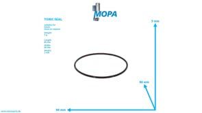 TORIC SEAL - 01180060 suitable for Deutz engines