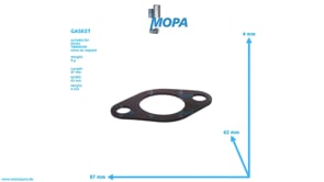 DICHTUNG - 01222845 passend für Deutz Motoren