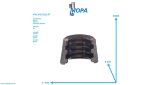 VENTILKEGELSTUECK - 02108102 passend für Deutz Motoren VENTILKEGELSTUECK - 02108102 passend für Deutz Motoren