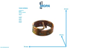 YOKE SPRING - 02238021 suitable for Deutz engines