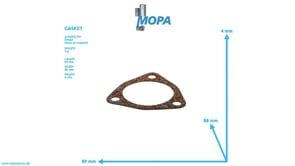 GASKET - 02425131 suitable for Deutz engines