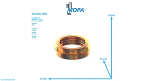 SEALING RING - 12019400 suitable for MWM & Deutz engines