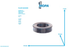PLAIN WASHER - 12163187 suitable for MWM & Deutz engines PLAIN WASHER - 12163187 suitable for MWM & Deutz engines