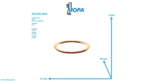 SEALING RING - 5559970344 suitable for MTU engines SEALING RING - 5559970344 suitable for MTU engines